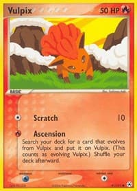 Vulpix - EX Hidden Legends - Pokemon card
