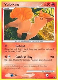 Vulpix - Platinum - Pokemon card