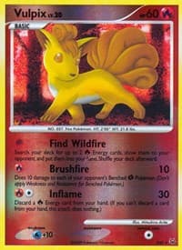 Vulpix (Shiny) - Platinum - Pokemon card