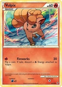 Vulpix - Unleashed - Pokemon card