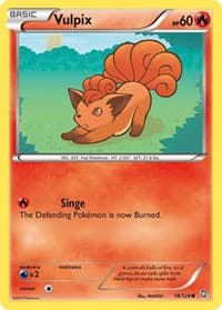 Vulpix - Dragons Exalted - Pokemon card