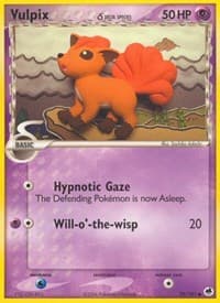 Vulpix (Delta Species) - EX Dragon Frontiers - Pokemon card