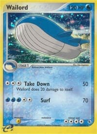 Wailord - EX Ruby and Sapphire - Pokemon card
