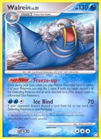 Walrein - Mysterious Treasures - Pokemon card