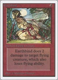 Earthbind - Unlimited Edition - Magic: The Gathering card
