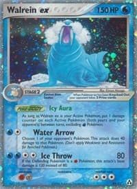 Walrein ex - EX Legend Maker - Pokemon card