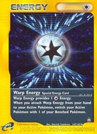 Warp Energy - Aquapolis - Pokemon card