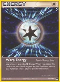 Warp Energy - EX Power Keepers - Pokemon card