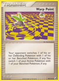 Warp Point - EX Unseen Forces - Pokemon card