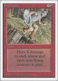 Earthquake - Unlimited Edition - Magic: The Gathering card