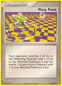 Warp Point - EX Crystal Guardians - Pokemon card