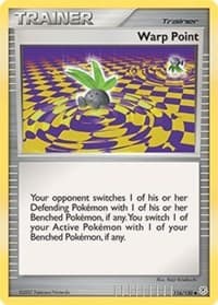 Warp Point - Diamond and Pearl - Pokemon card