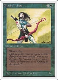 Elvish Archers - Unlimited Edition - Magic: The Gathering card