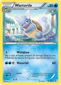 Wartortle - Boundaries Crossed - Pokemon card