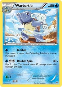 Wartortle - Plasma Blast - Pokemon card