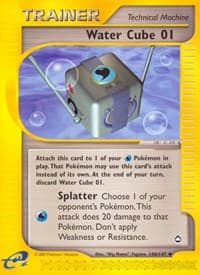 Water Cube 01 - Aquapolis - Pokemon card