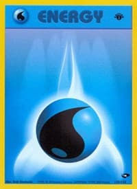 Water Energy - Gym Challenge - Pokemon card