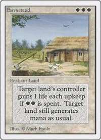Farmstead - Unlimited Edition - Magic: The Gathering card
