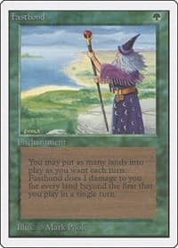 Fastbond - Unlimited Edition - Magic: The Gathering card