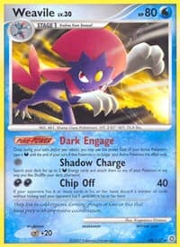 Weavile - Secret Wonders - Pokemon card