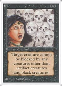 Fear - Unlimited Edition - Magic: The Gathering card