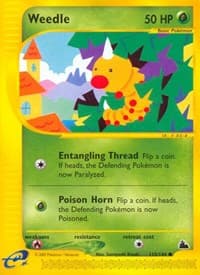 Weedle (115) - Skyridge - Pokemon card