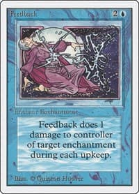 Feedback - Unlimited Edition - Magic: The Gathering card