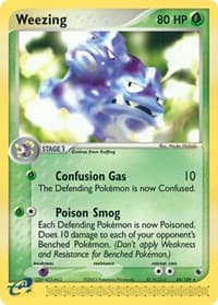 Weezing - EX Ruby and Sapphire - Pokemon card