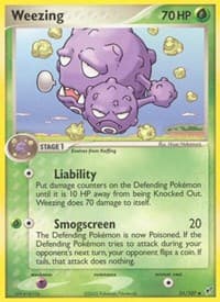 Weezing - EX Deoxys - Pokemon card