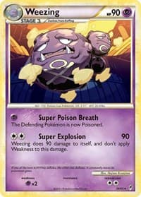 Weezing - Call of Legends - Pokemon card
