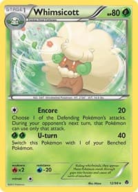Whimsicott (12) - Emerging Powers - Pokemon card