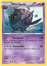 Whirlipede - Emerging Powers - Pokemon card