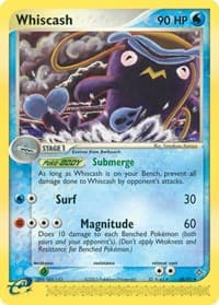 Whiscash - EX Dragon - Pokemon card