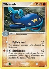 Whiscash - EX Holon Phantoms - Pokemon card
