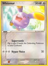Whismur - EX Crystal Guardians - Pokemon card