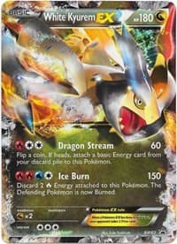 White Kyurem EX - BW63 - Black and White Promos - Pokemon card