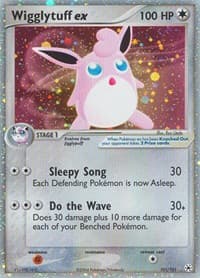 Wigglytuff ex - EX Hidden Legends - Pokemon card
