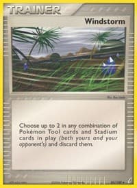 Windstorm - EX Crystal Guardians - Pokemon card