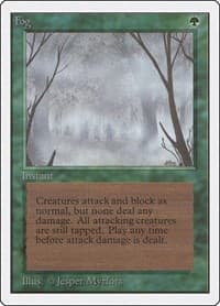 Fog - Unlimited Edition - Magic: The Gathering card