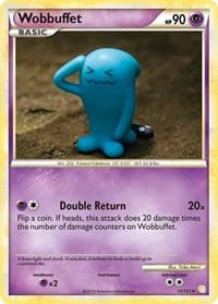 Wobbuffet - HeartGold SoulSilver - Pokemon card