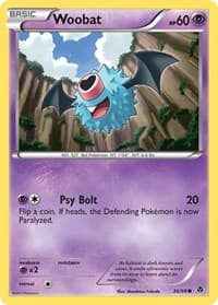 Woobat - Emerging Powers - Pokemon card