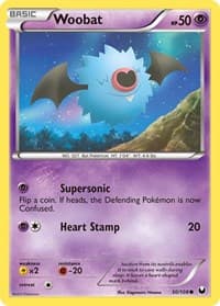 Woobat - Dark Explorers - Pokemon card