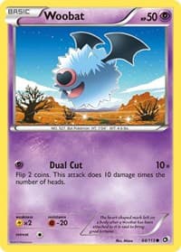 Woobat - Legendary Treasures - Pokemon card