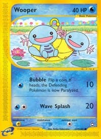 Wooper (117) - Aquapolis - Pokemon card