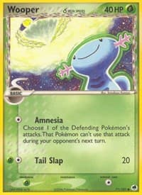 Wooper (Delta Species) - EX Dragon Frontiers - Pokemon card