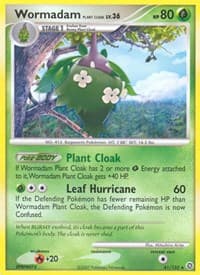 Wormadam Plant Cloak - Secret Wonders - Pokemon card