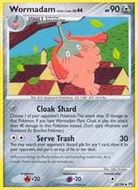 Wormadam Trash Cloak - Arceus - Pokemon card