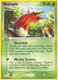 Wurmple - EX Deoxys - Pokemon card