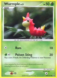 Wurmple - Platinum - Pokemon card