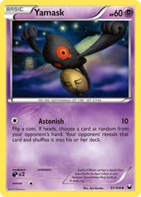 Yamask - Dark Explorers - Pokemon card